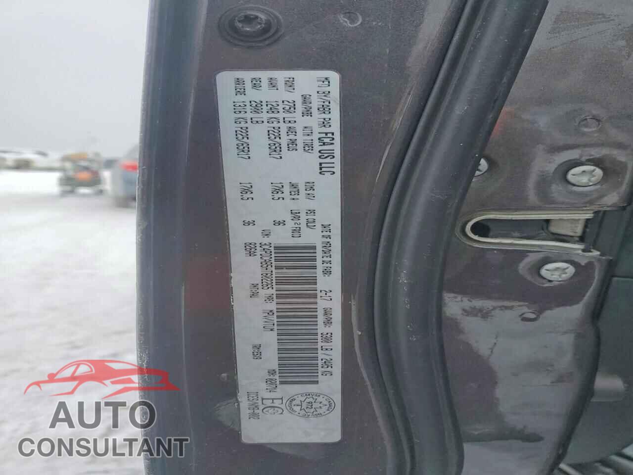 DODGE JOURNEY 2017 - 3C4PDCAB5HT602265