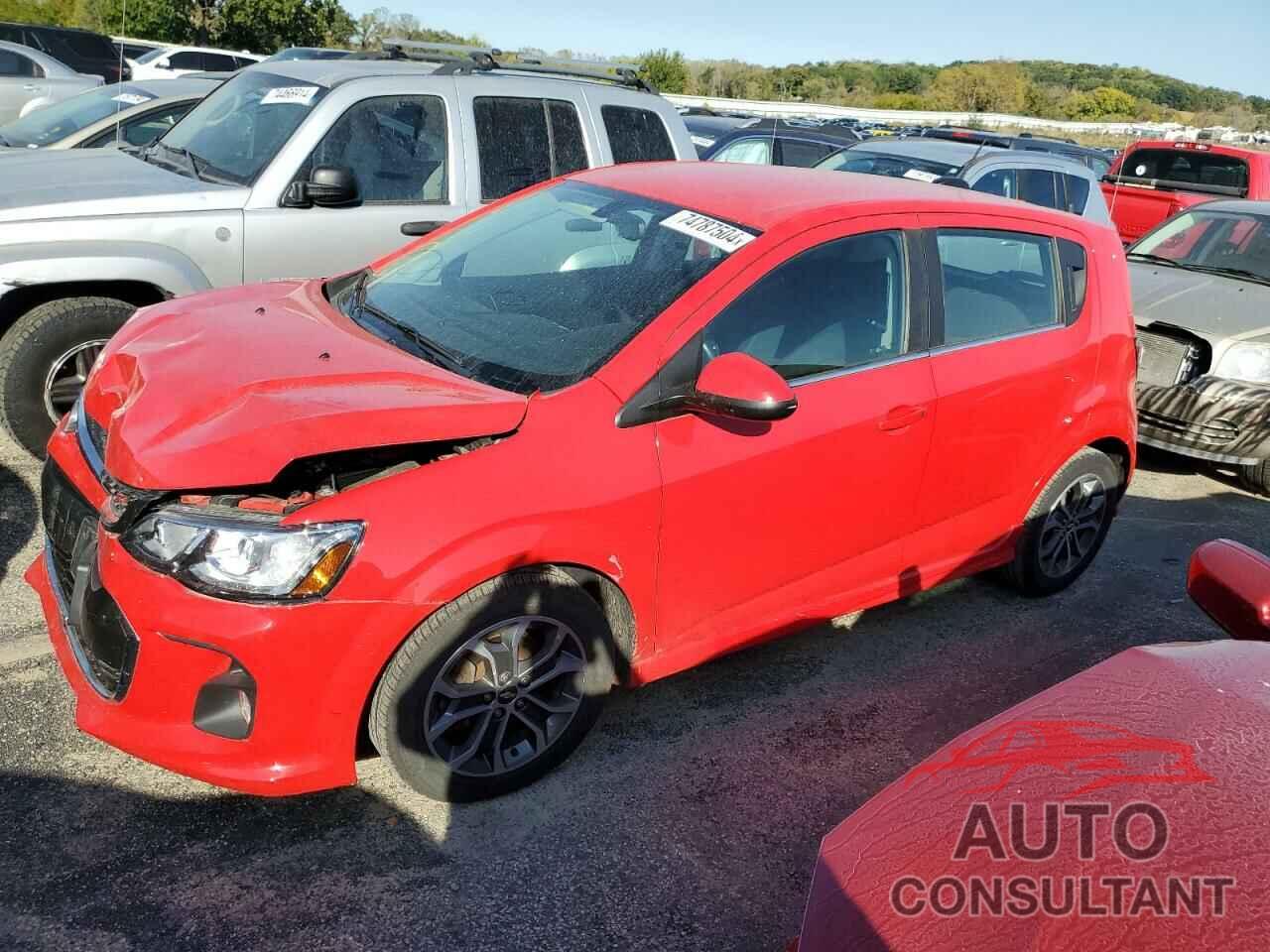 CHEVROLET SONIC 2017 - 1G1JD6SH6H4142431