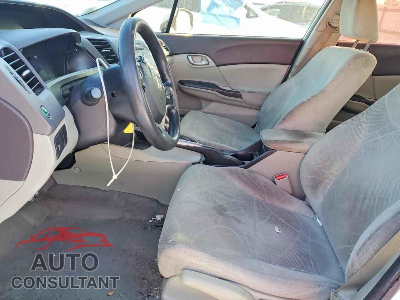 HONDA CIVIC 2012 - 19XFB2F54CE328861