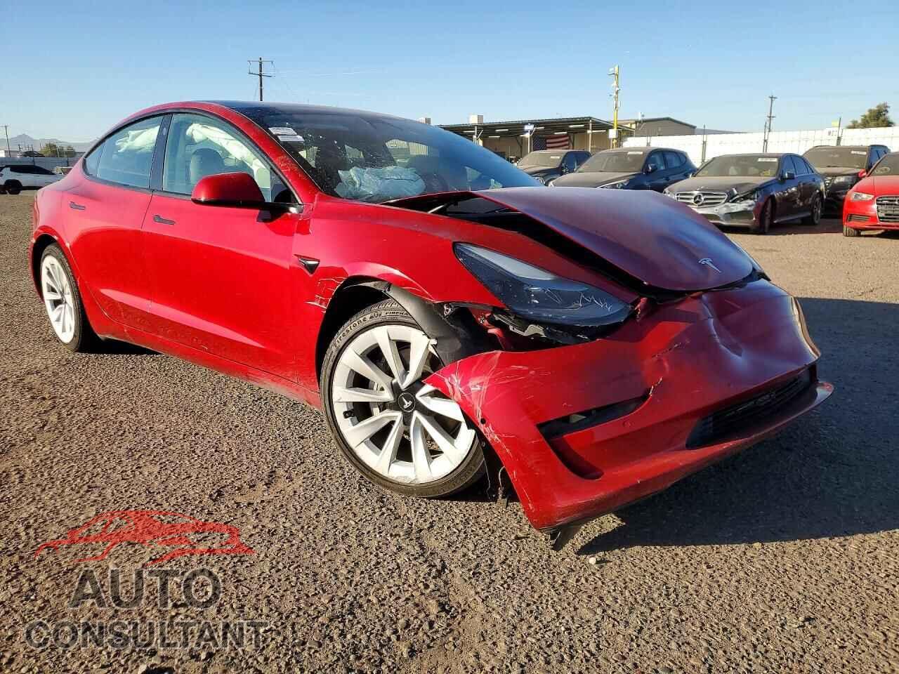 TESLA MODEL 3 2022 - 5YJ3E1EA2NF288344
