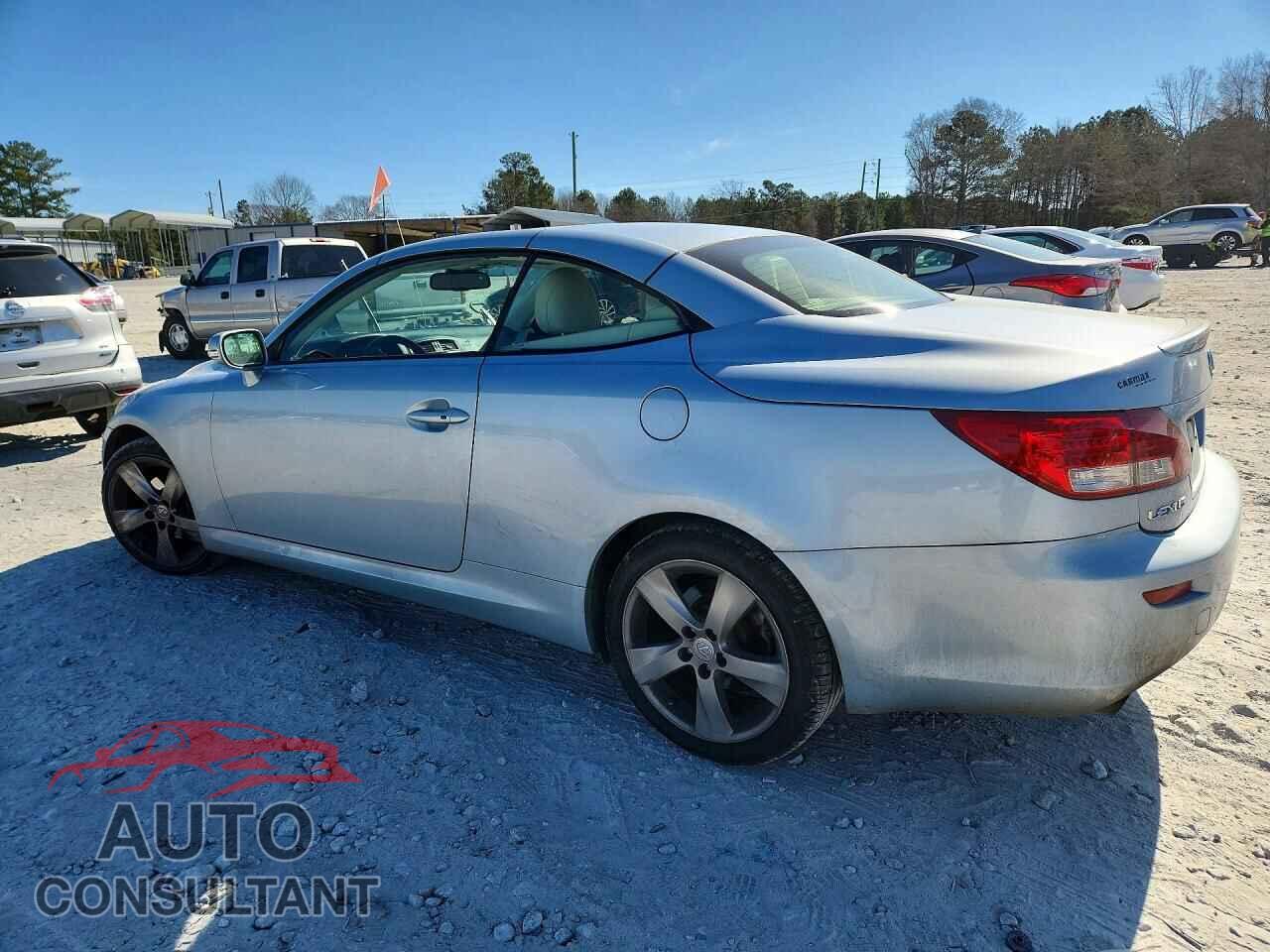 LEXUS IS 2010 - JTHFF2C22A2510727