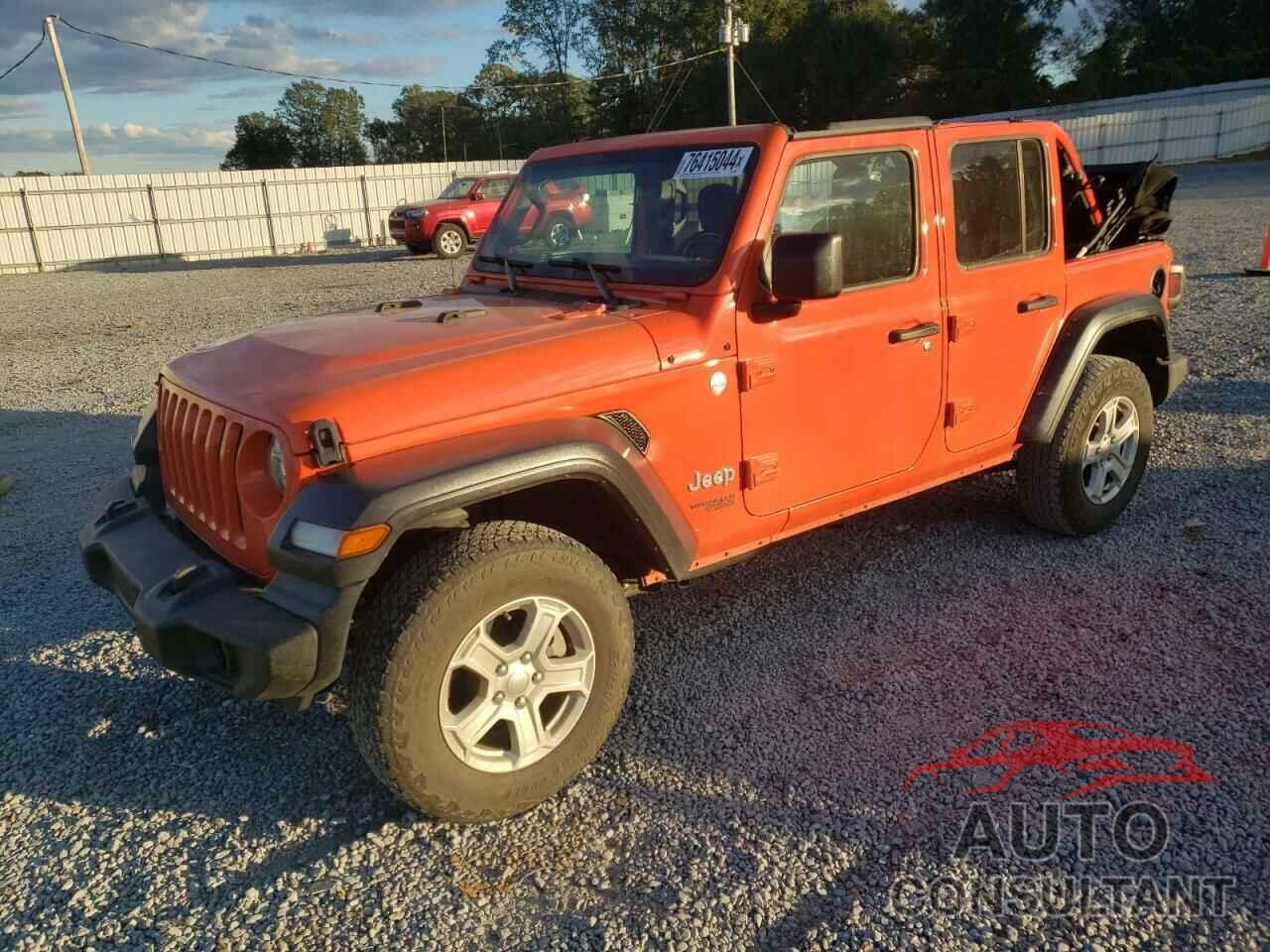 JEEP WRANGLER 2020 - 1C4HJXDGXLW283038