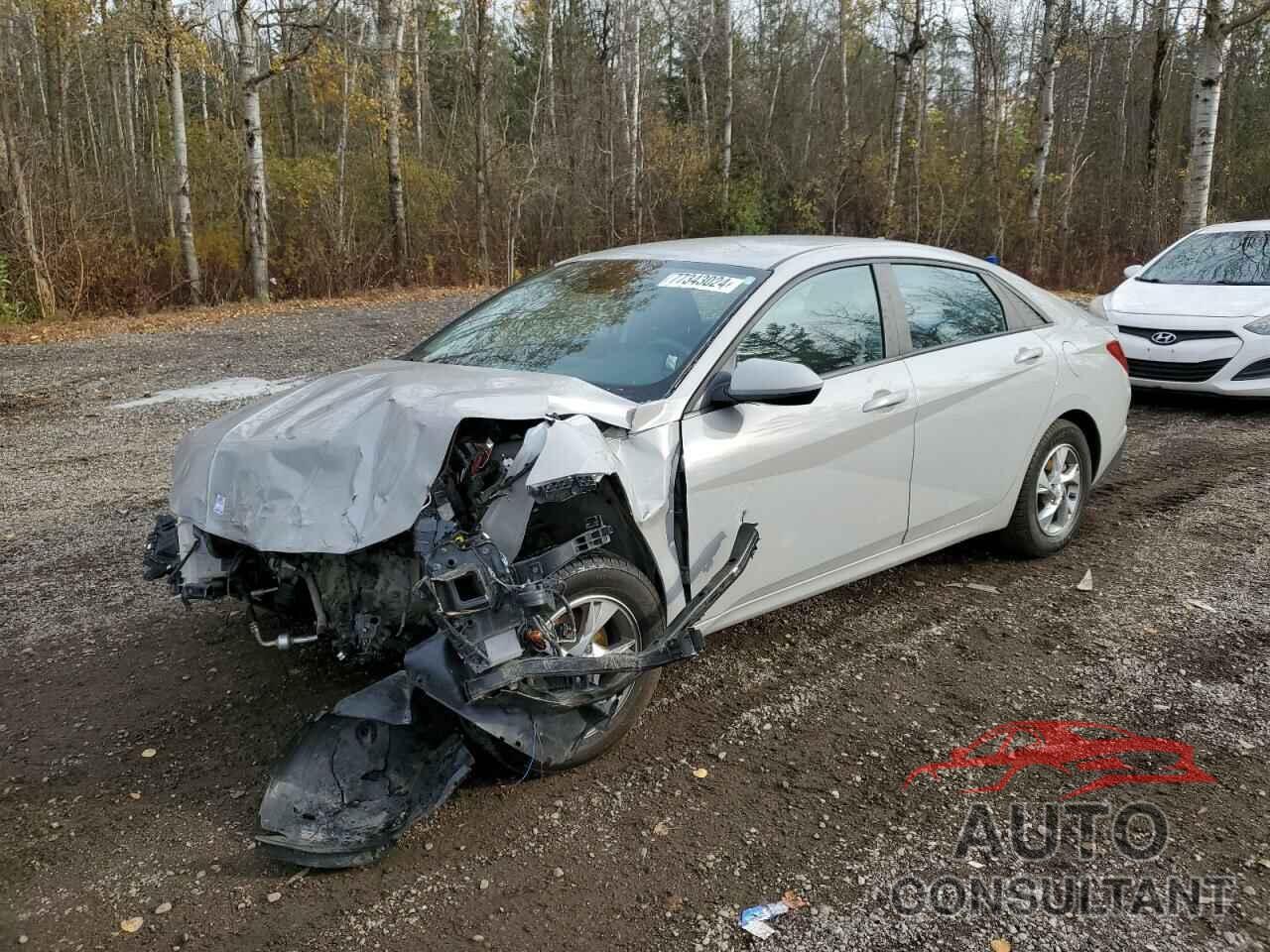 HYUNDAI ELANTRA 2022 - KMHLM4AG9NU316125
