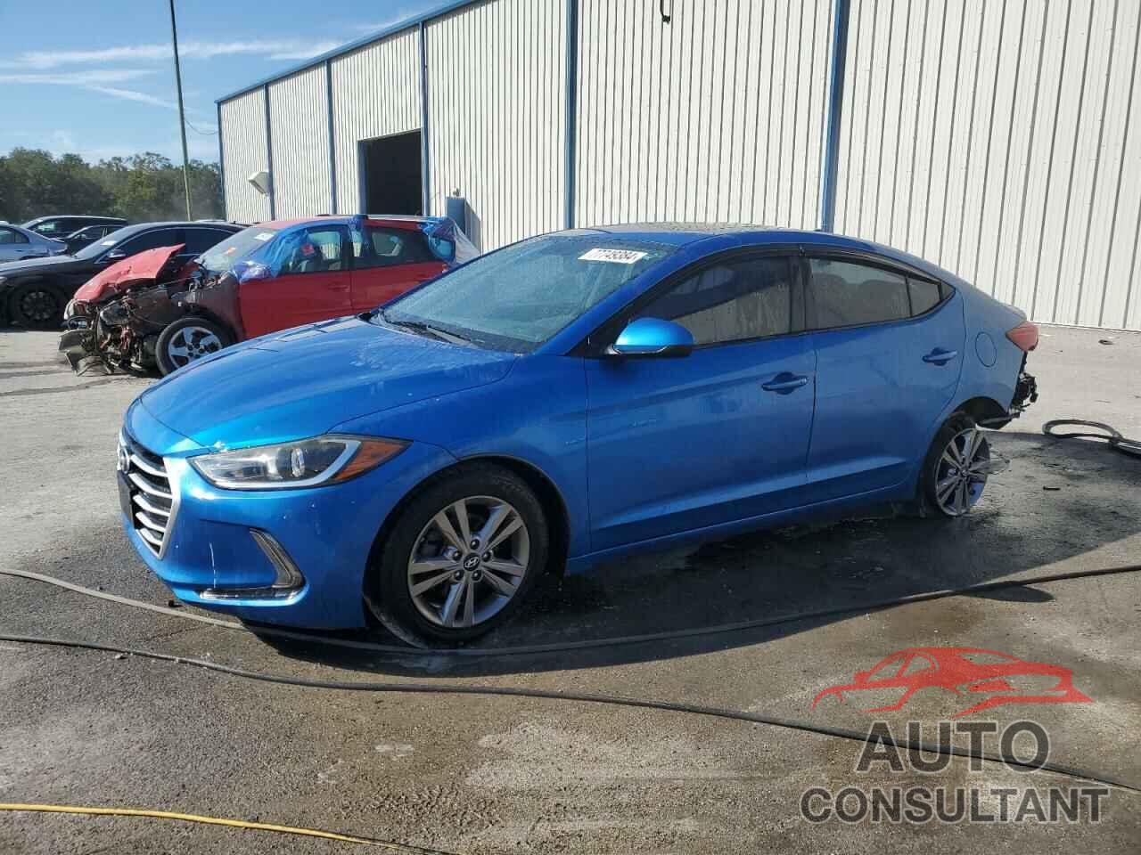 HYUNDAI ELANTRA 2017 - KMHD84LF9HU362281