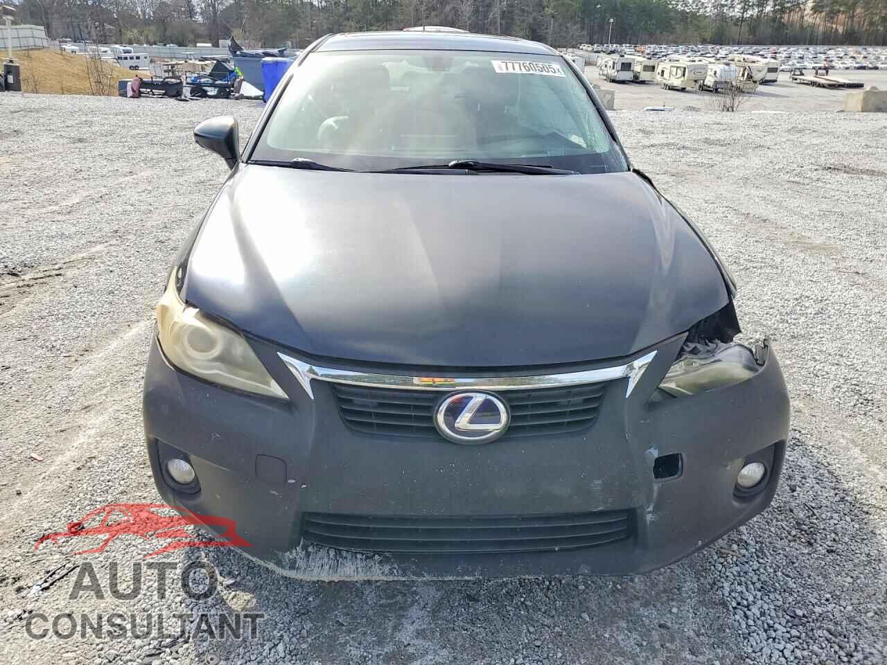 LEXUS CT 200 2012 - JTHKD5BH5C2117366