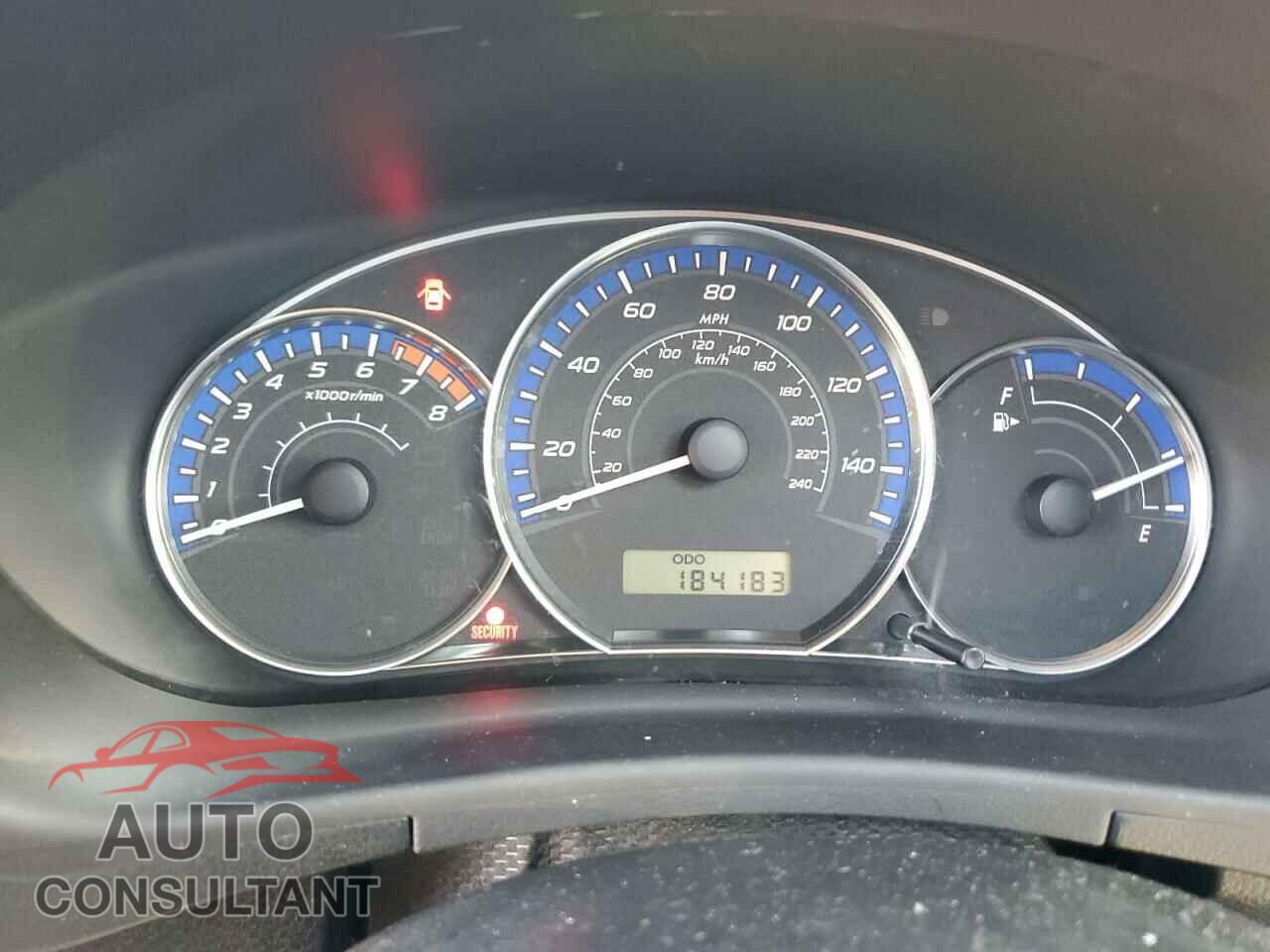 SUBARU FORESTER 2011 - JF2SHAEC4BH706582