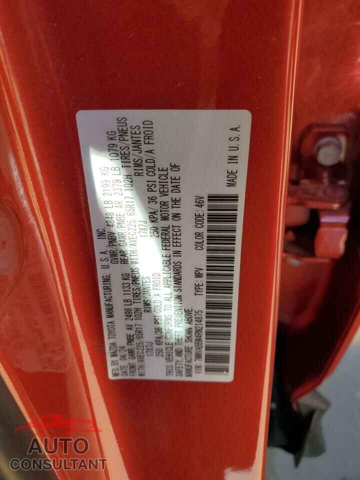 MAZDA CX-50 PREF 2024 - 7MMVABBM4RN214875