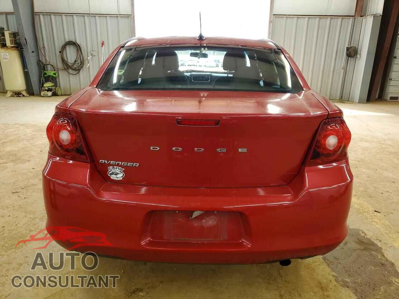 DODGE AVENGER 2012 - 1C3CDZAB7CN220186