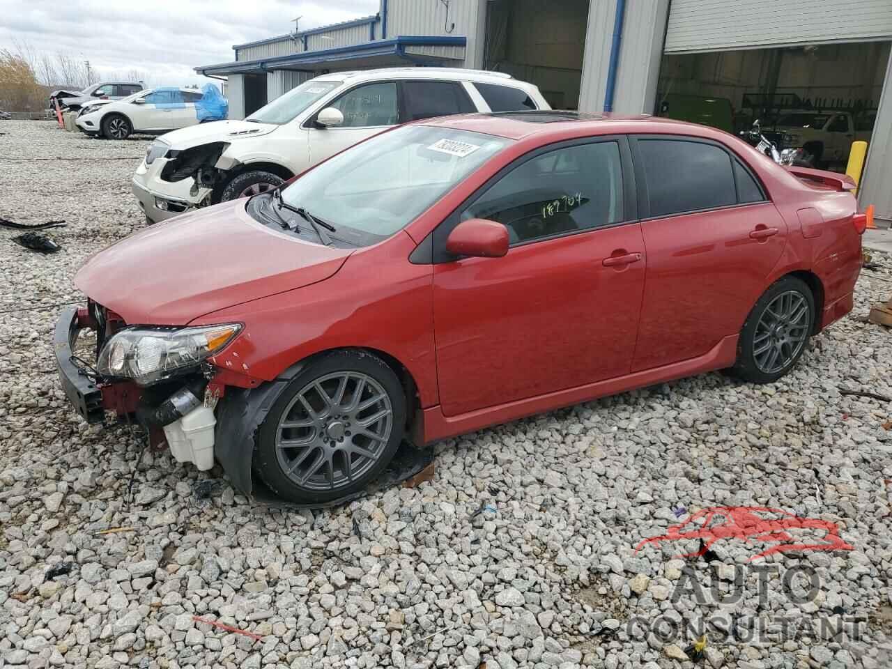 TOYOTA COROLLA 2009 - 1NXBE40E39Z035145