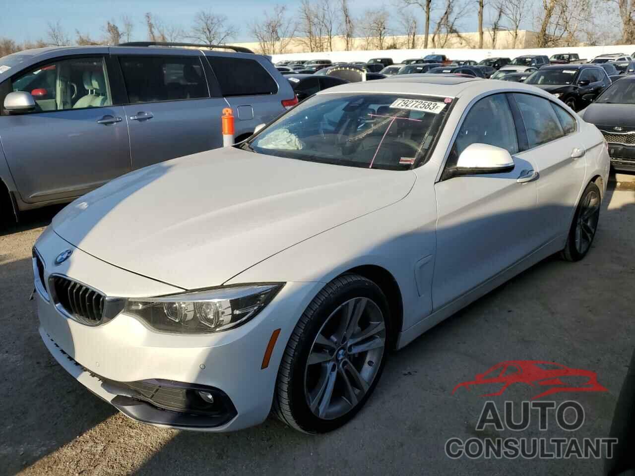 BMW 4 SERIES 2018 - WBA4J7C52JBH14281