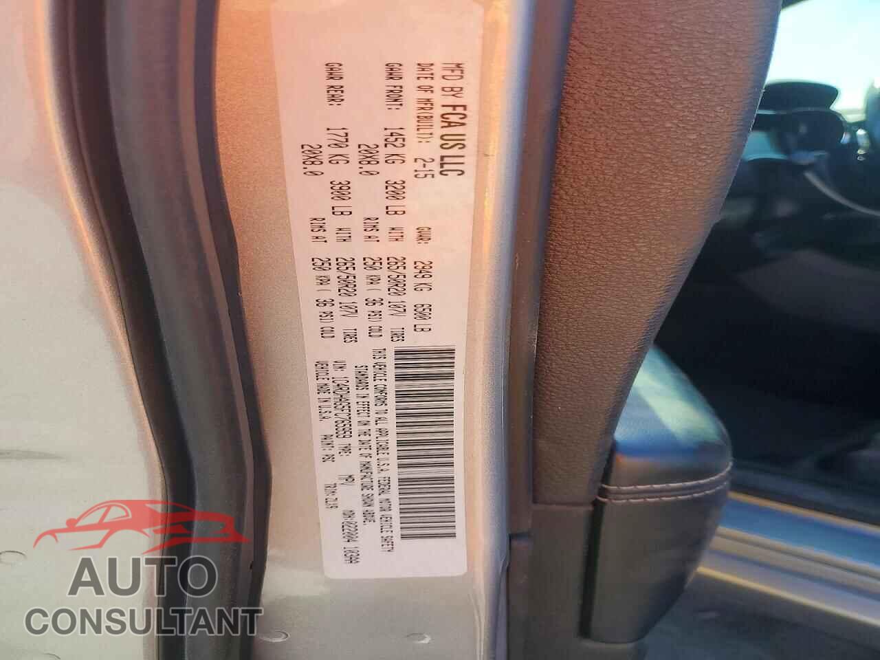 DODGE DURANGO 2015 - 1C4RDHAG5FC765959