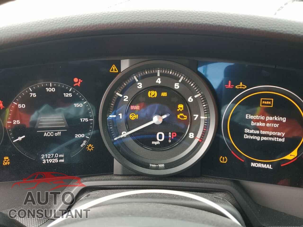 PORSCHE 911 2020 - WP0AA2A96LS206670