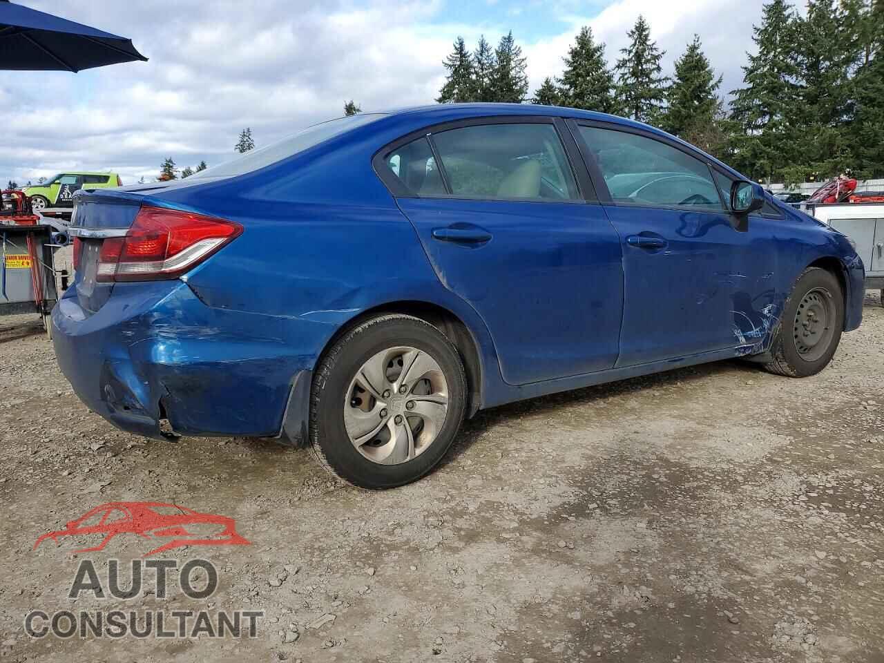 HONDA CIVIC 2013 - 19XFB2F57DE280094