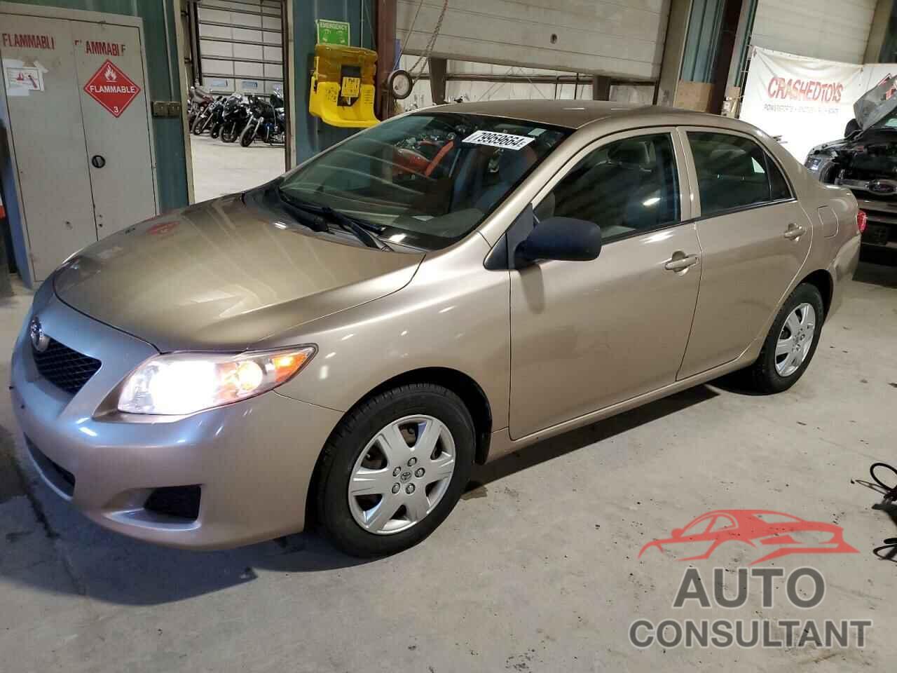 TOYOTA COROLLA 2009 - 1NXBU40E79Z074758