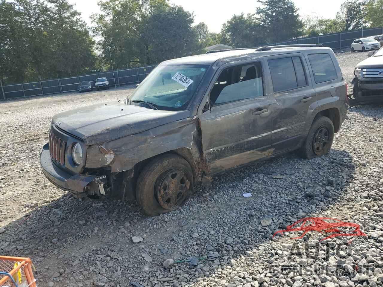 JEEP PATRIOT 2017 - 1C4NJPBA1HD209821