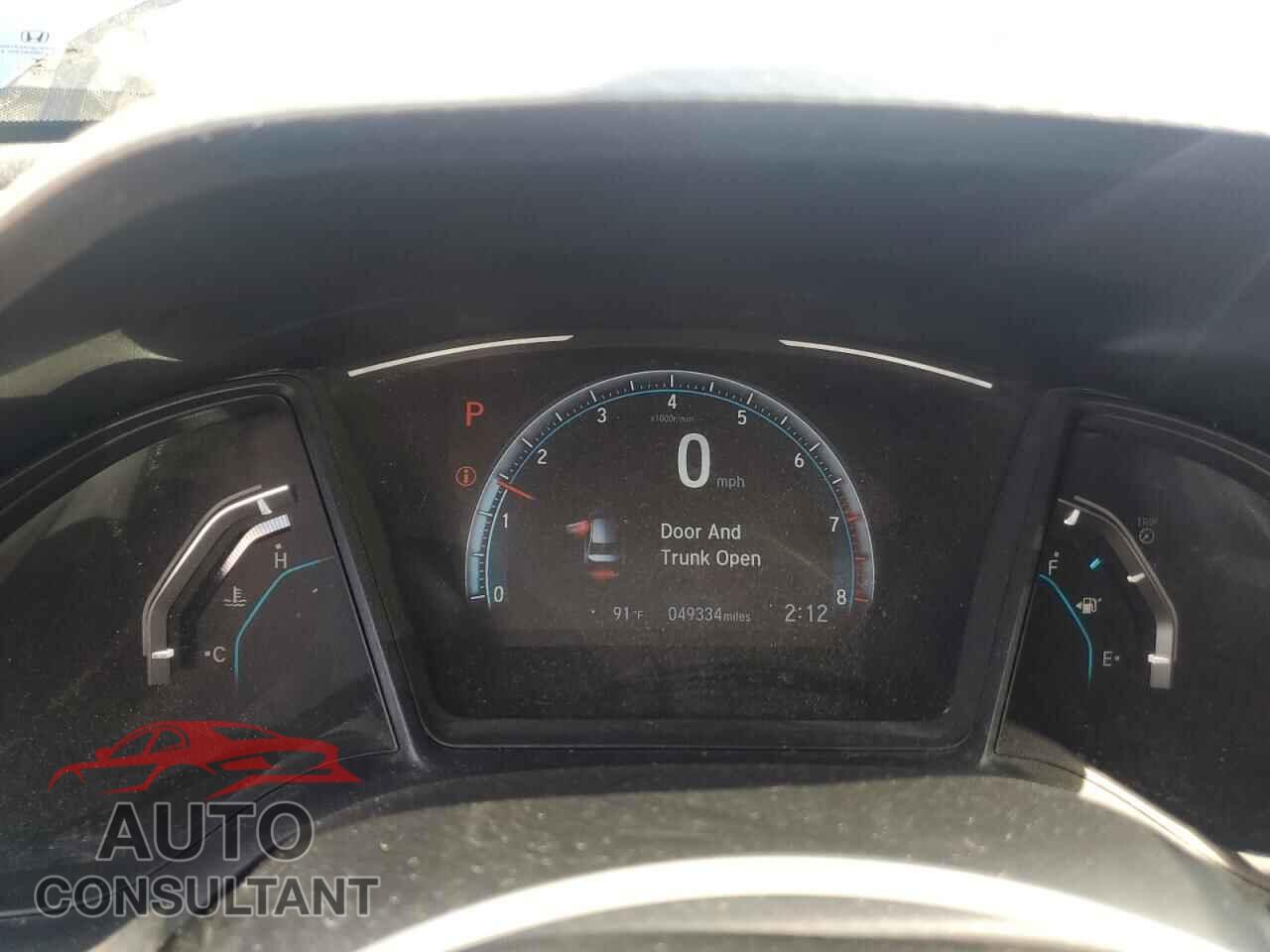 HONDA CIVIC 2019 - 2HGFC2F68KH578596