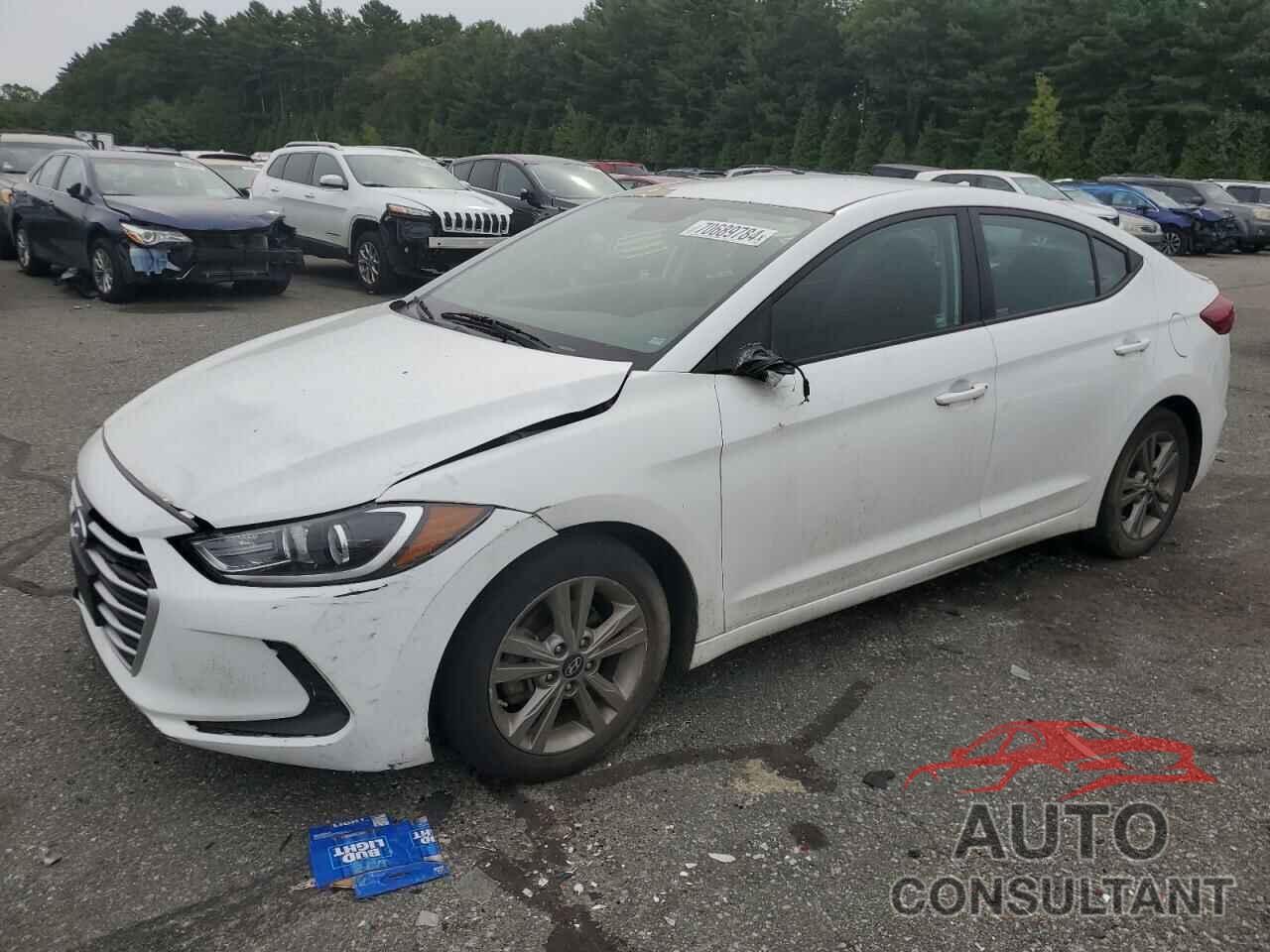 HYUNDAI ELANTRA 2018 - 5NPD84LF0JH255253