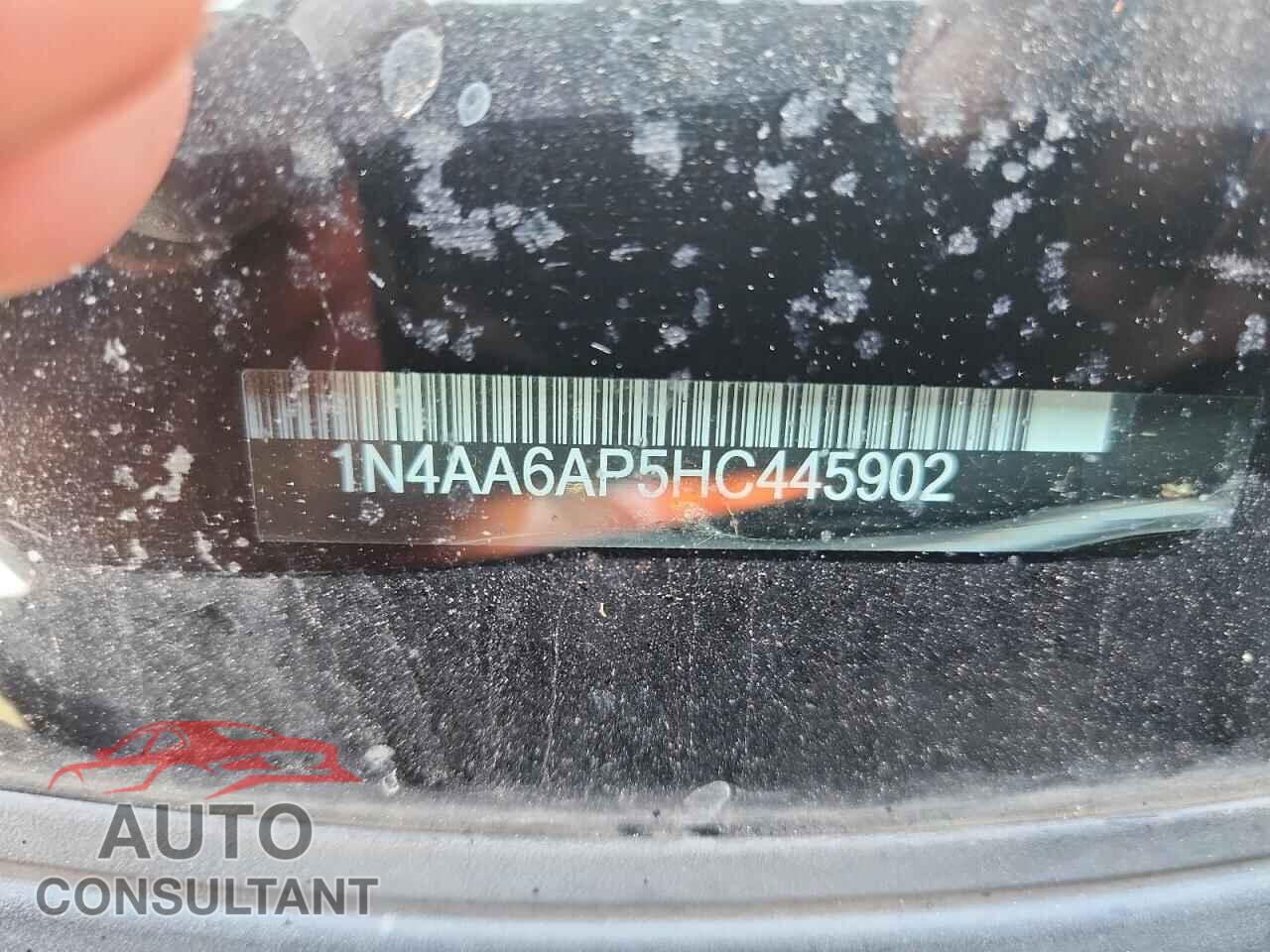 NISSAN MAXIMA 2017 - 1N4AA6AP5HC445902