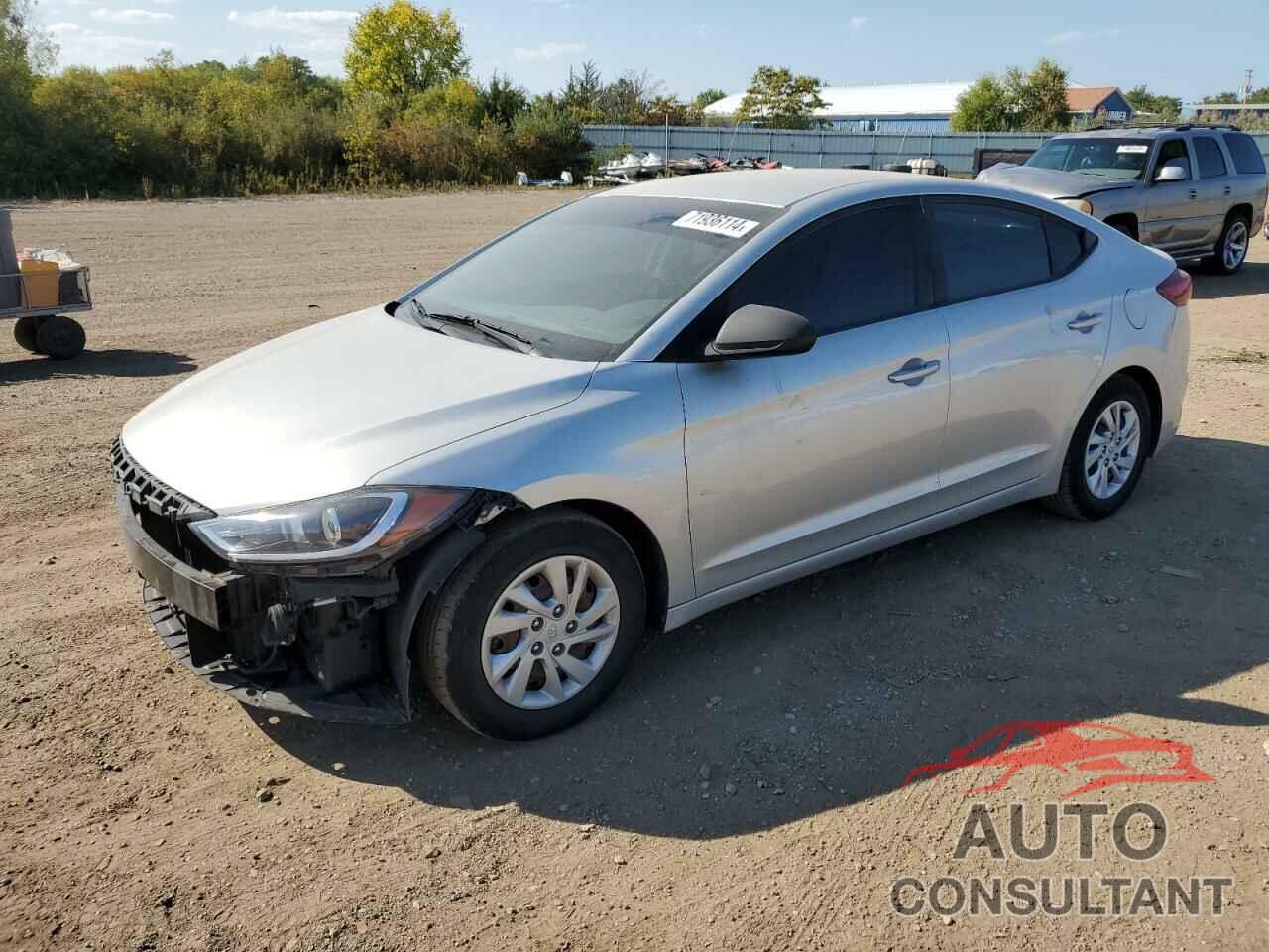 HYUNDAI ELANTRA 2018 - 5NPD74LF7JH355076
