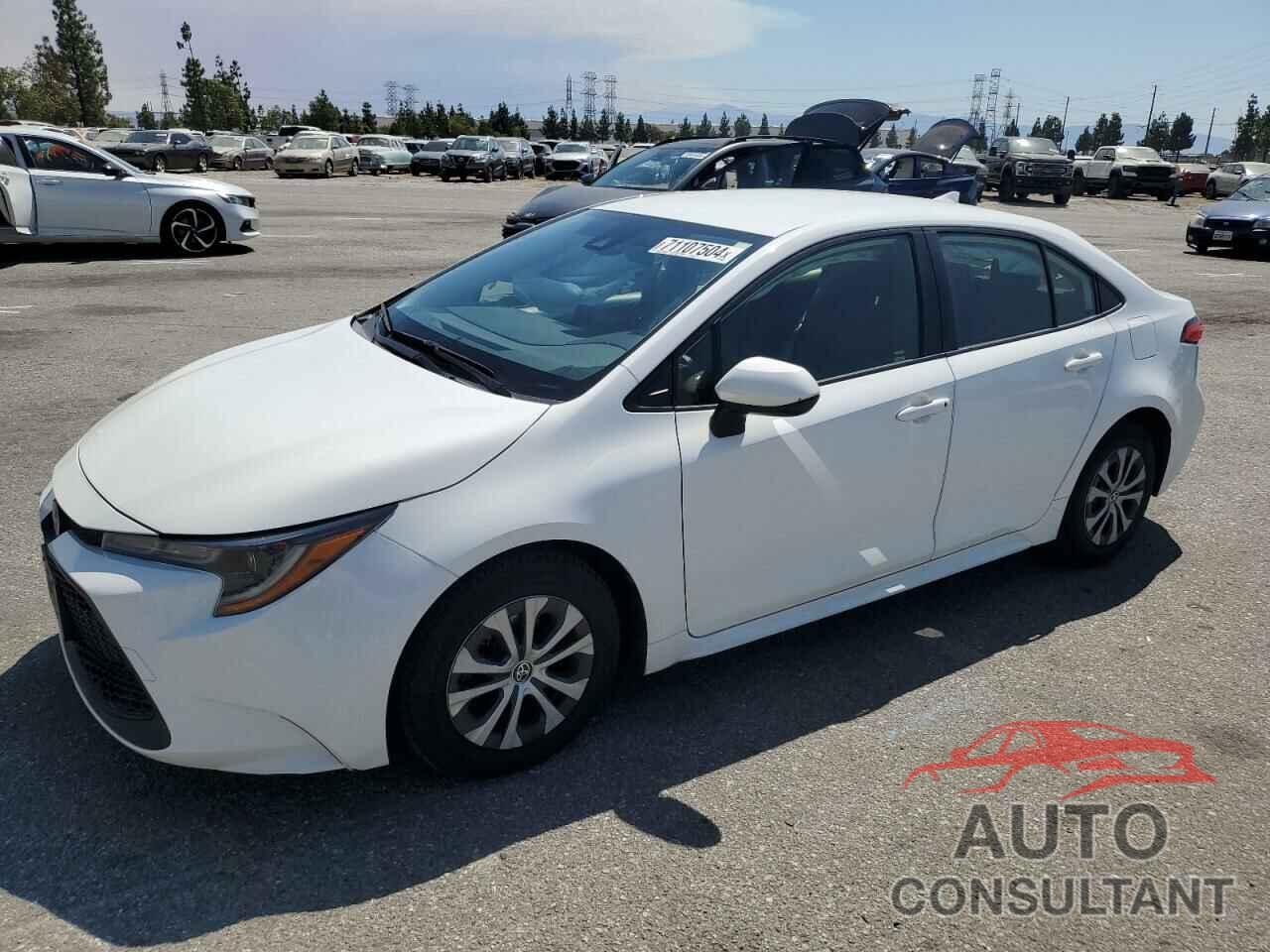 TOYOTA COROLLA 2022 - JTDEAMDE6N3006813
