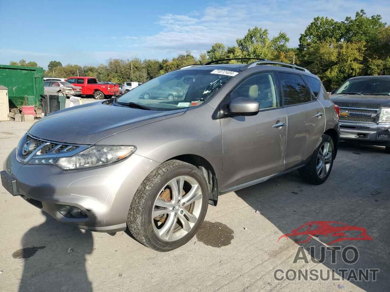 NISSAN MURANO 2011 - JN8AZ1MW6BW150617