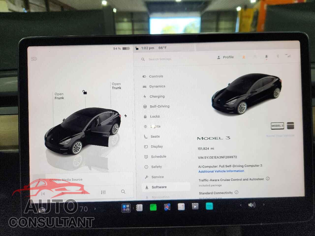 TESLA MODEL 3 2022 - 5YJ3E1EA3NF289972