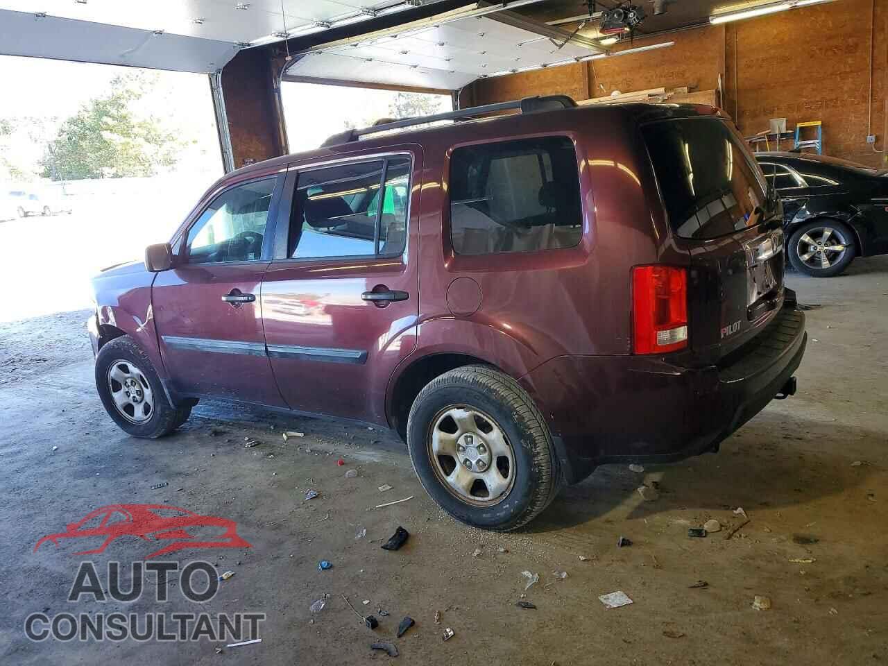 HONDA PILOT 2011 - 5FNYF4H20BB053784