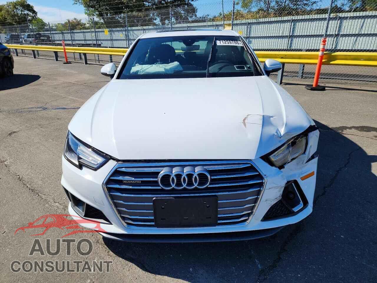 AUDI A4 2019 - WAUDNAF47KA111206