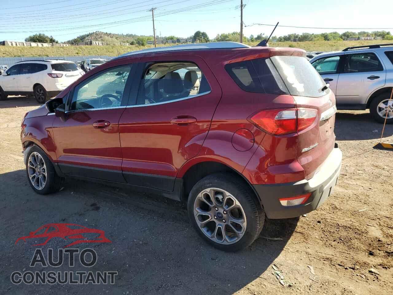 FORD ECOSPORT 2020 - MAJ6S3KL7LC329705