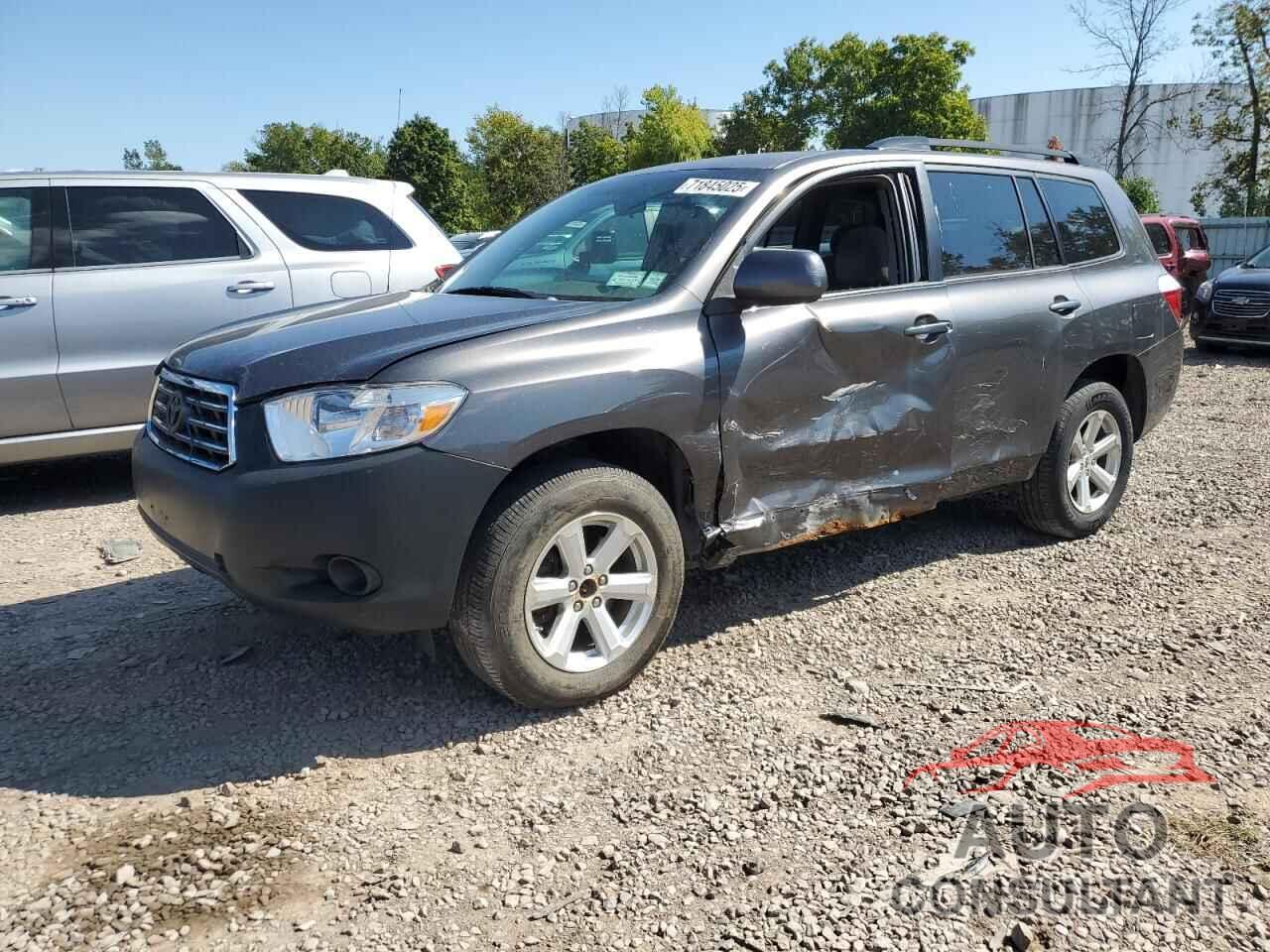 TOYOTA HIGHLANDER 2009 - JTEDS41A492092477