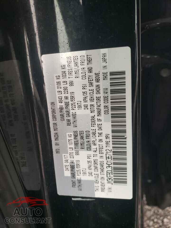 MAZDA CX-5 2017 - JM3KFBDL3H0135712