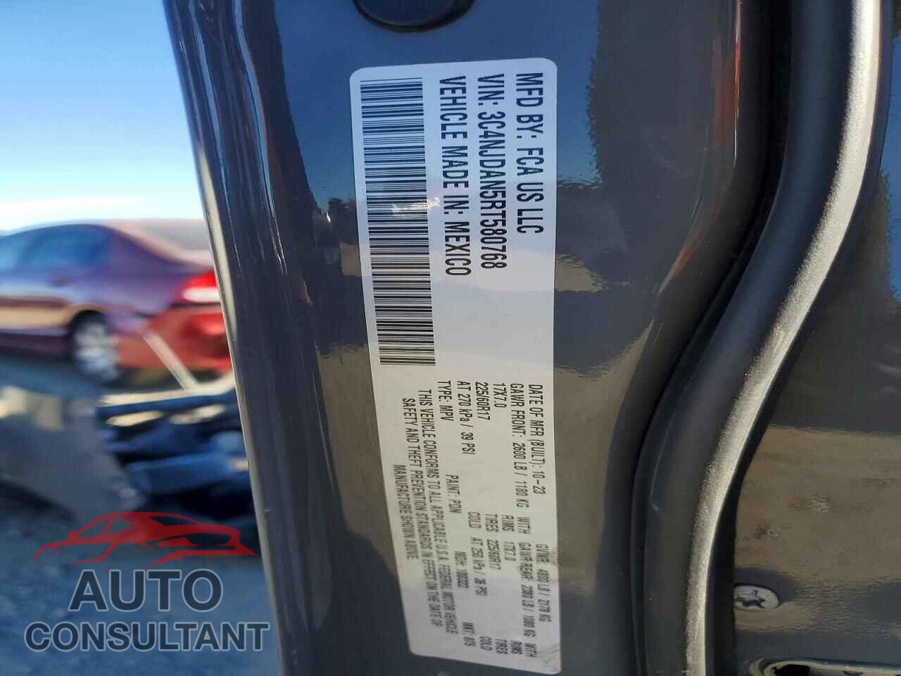 JEEP COMPASS 2024 - 3C4NJDAN5RT580768