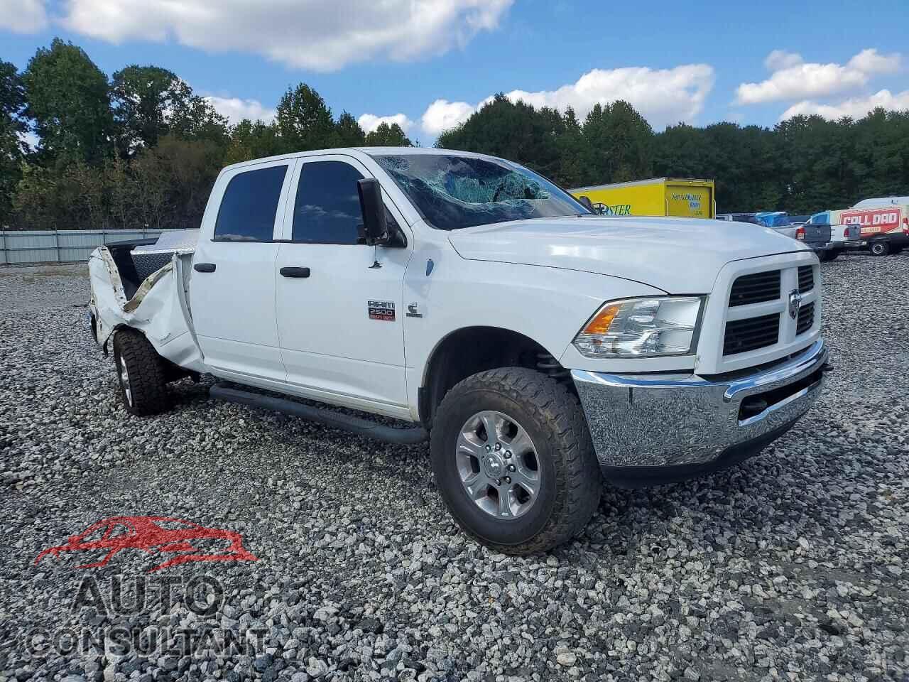 DODGE RAM 2500 2012 - 3C6UD5CL3CG288242
