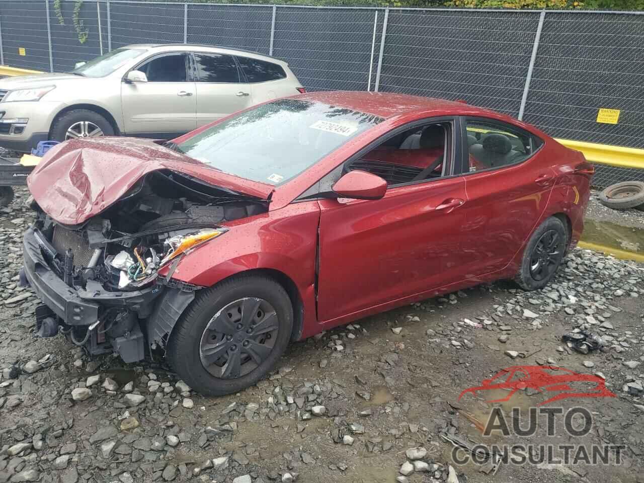 HYUNDAI ELANTRA 2016 - 5NPDH4AE2GH702197