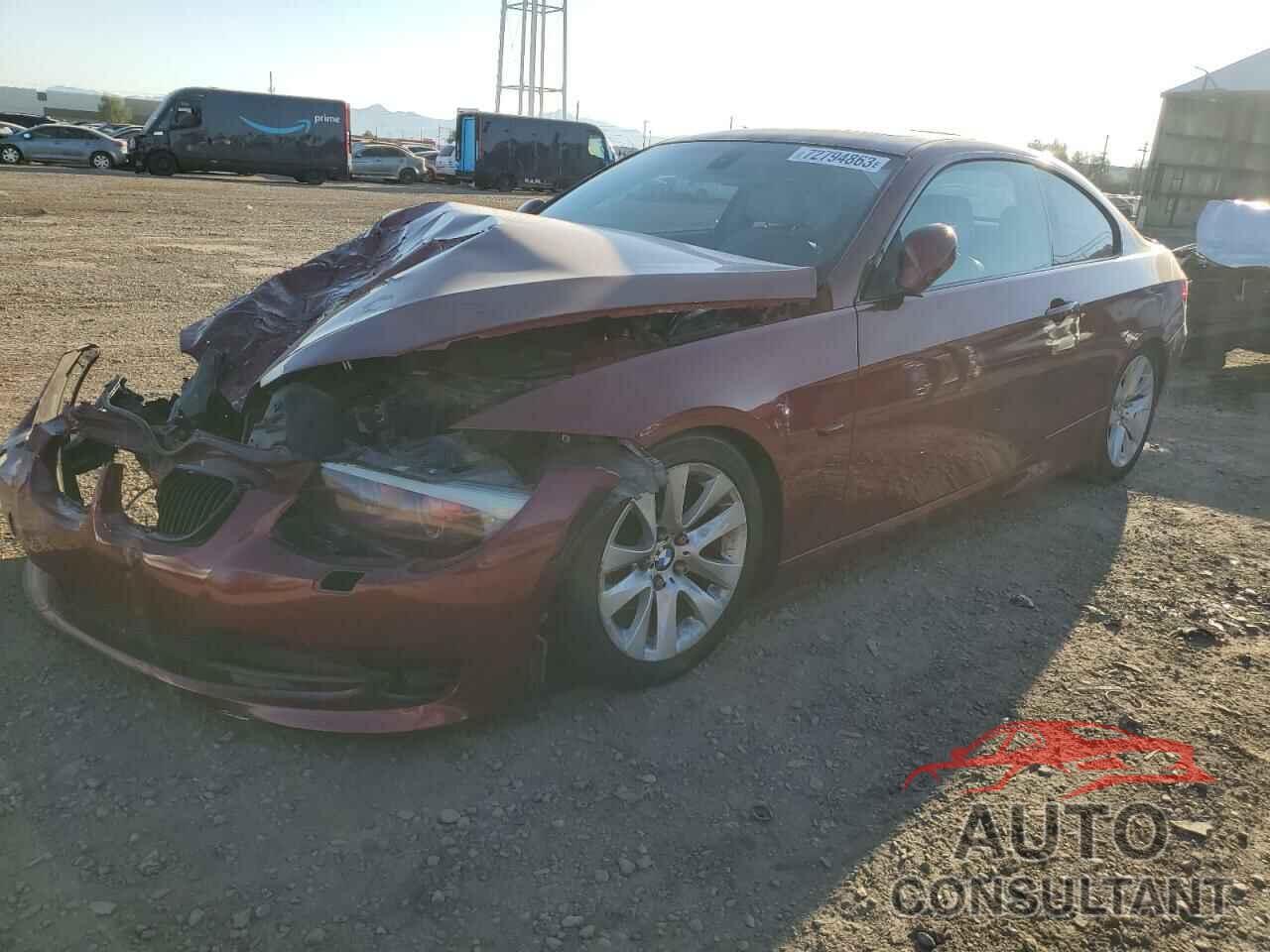 BMW 3 SERIES 2011 - WBAKE5C54BE754830