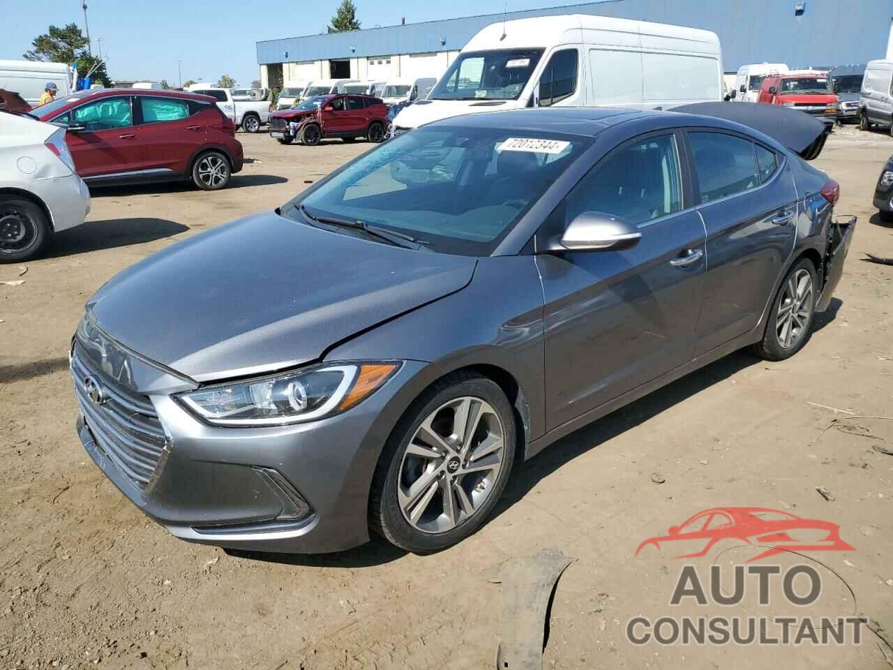 HYUNDAI ELANTRA 2017 - KMHD84LF7HU173371