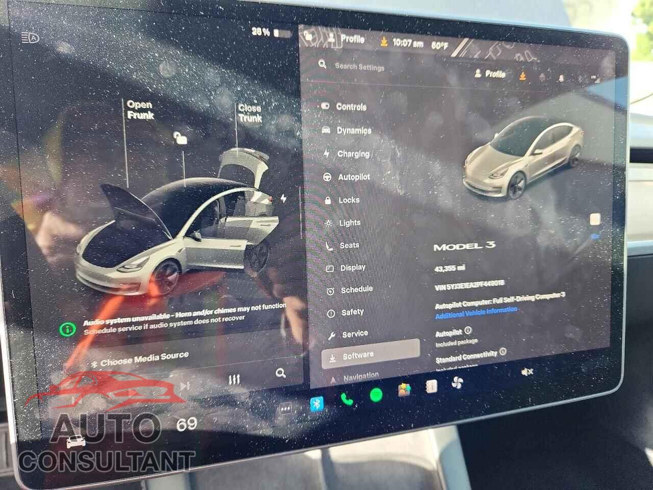 TESLA MODEL 3 2023 - 5YJ3E1EA2PF449018