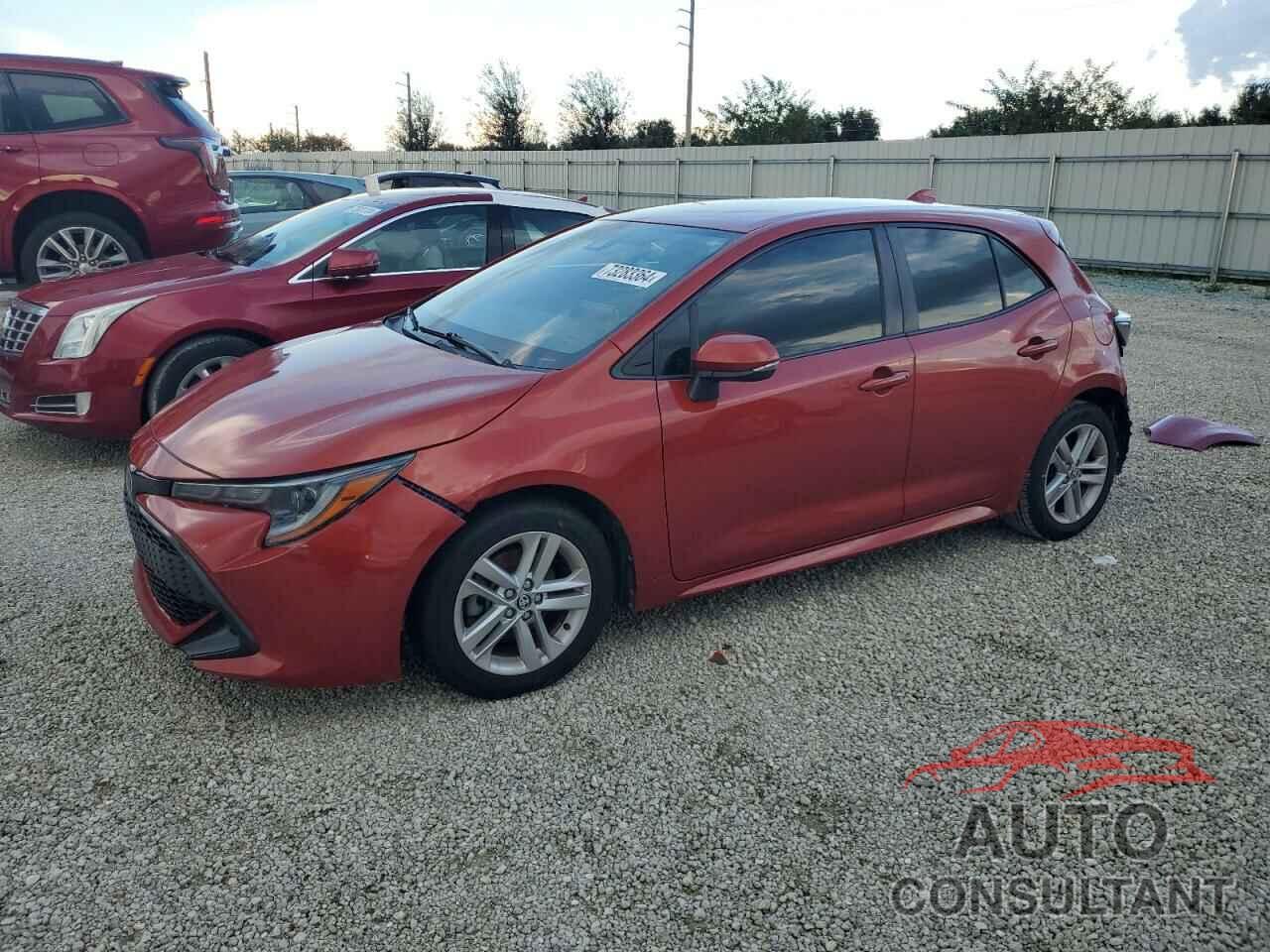 TOYOTA COROLLA 2019 - JTNK4RBE3K3063696