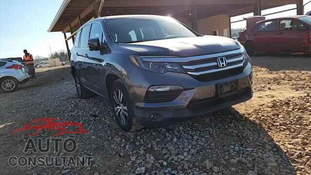 HONDA PILOT 2017 - 5FNYF6H34HB015357