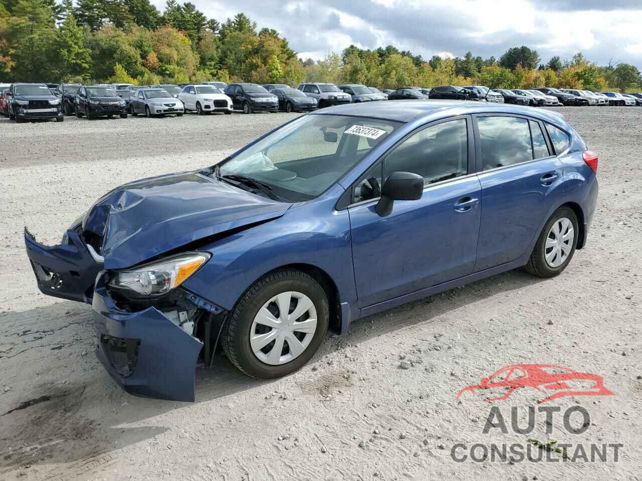 SUBARU IMPREZA 2013 - JF1GPAA67DH859988