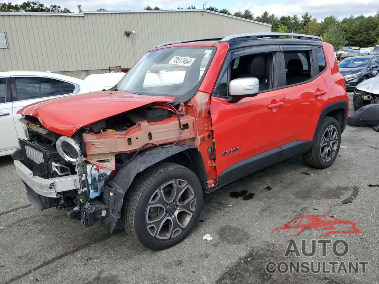 JEEP RENEGADE 2016 - ZACCJBDT5GPC62577