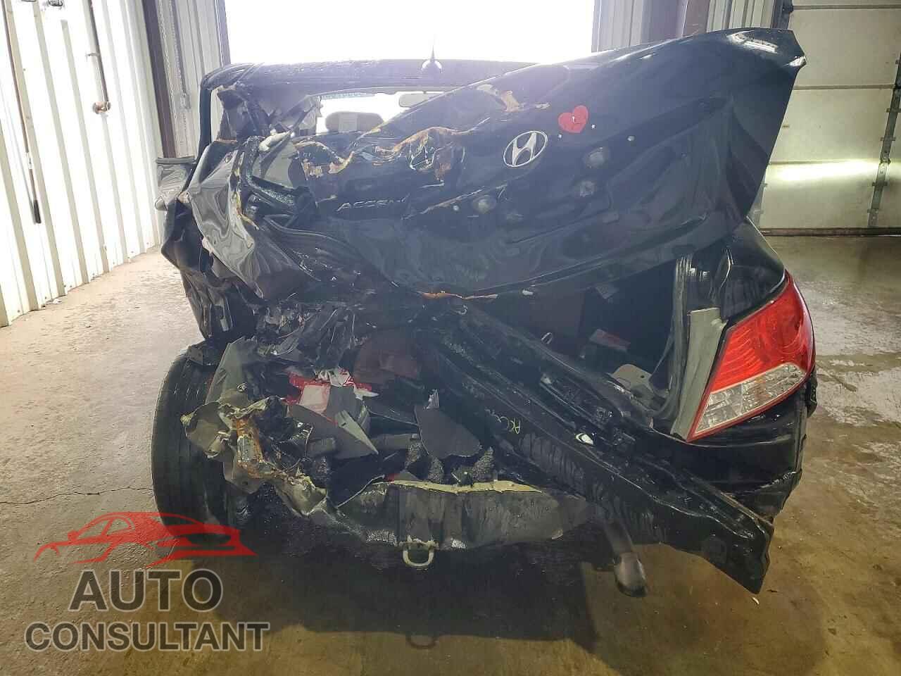 HYUNDAI ACCENT 2012 - KMHCU4AE1CU227807
