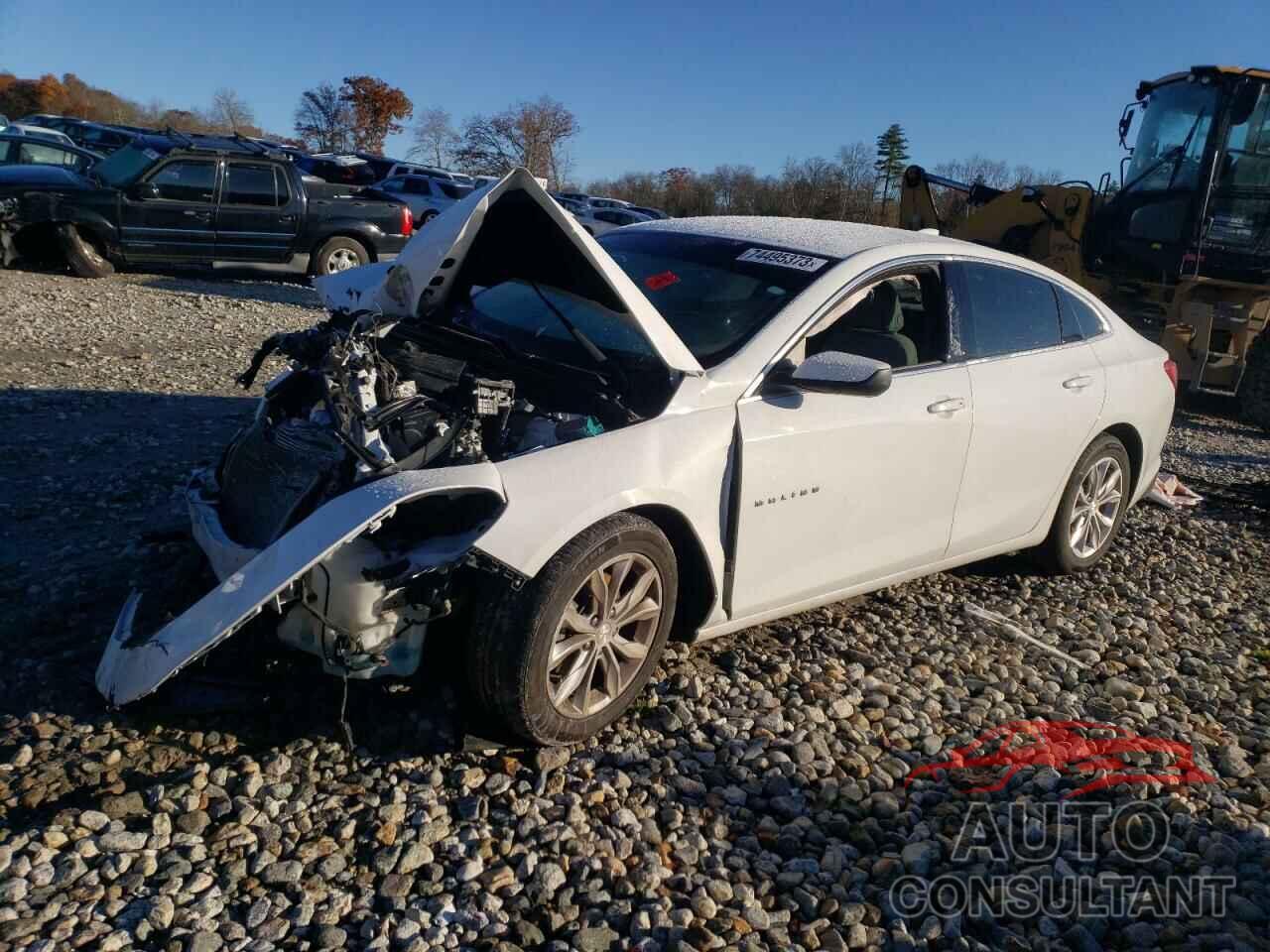 CHEVROLET MALIBU 2020 - 1G1ZD5ST2LF034242