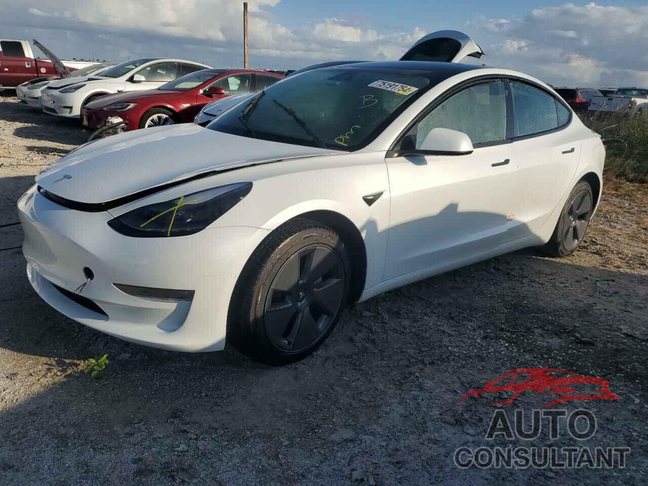 TESLA MODEL 3 2022 - 5YJ3E1EB2NF105615