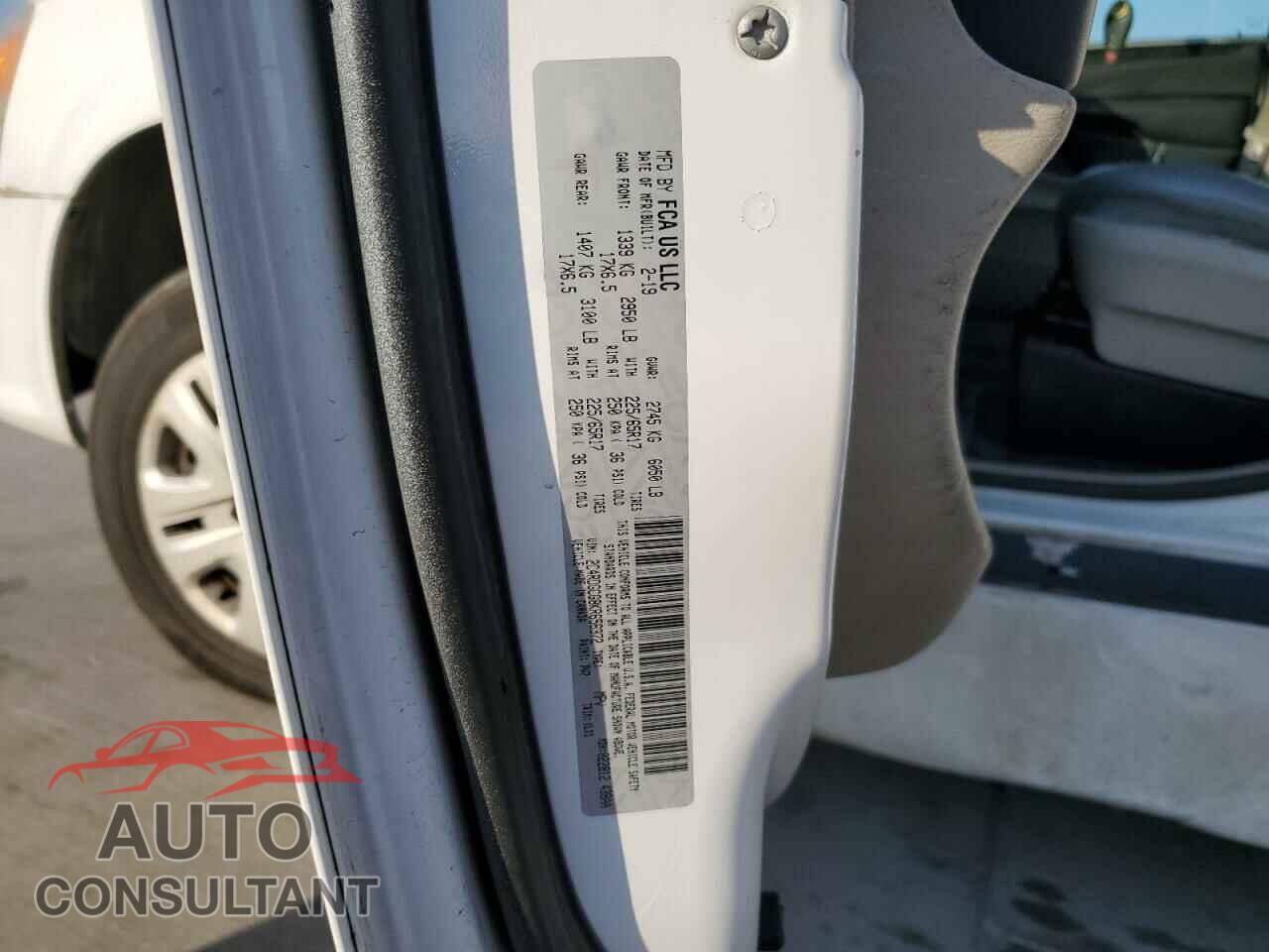 DODGE CARAVAN 2017 - 2C4RDGBG2HR776162