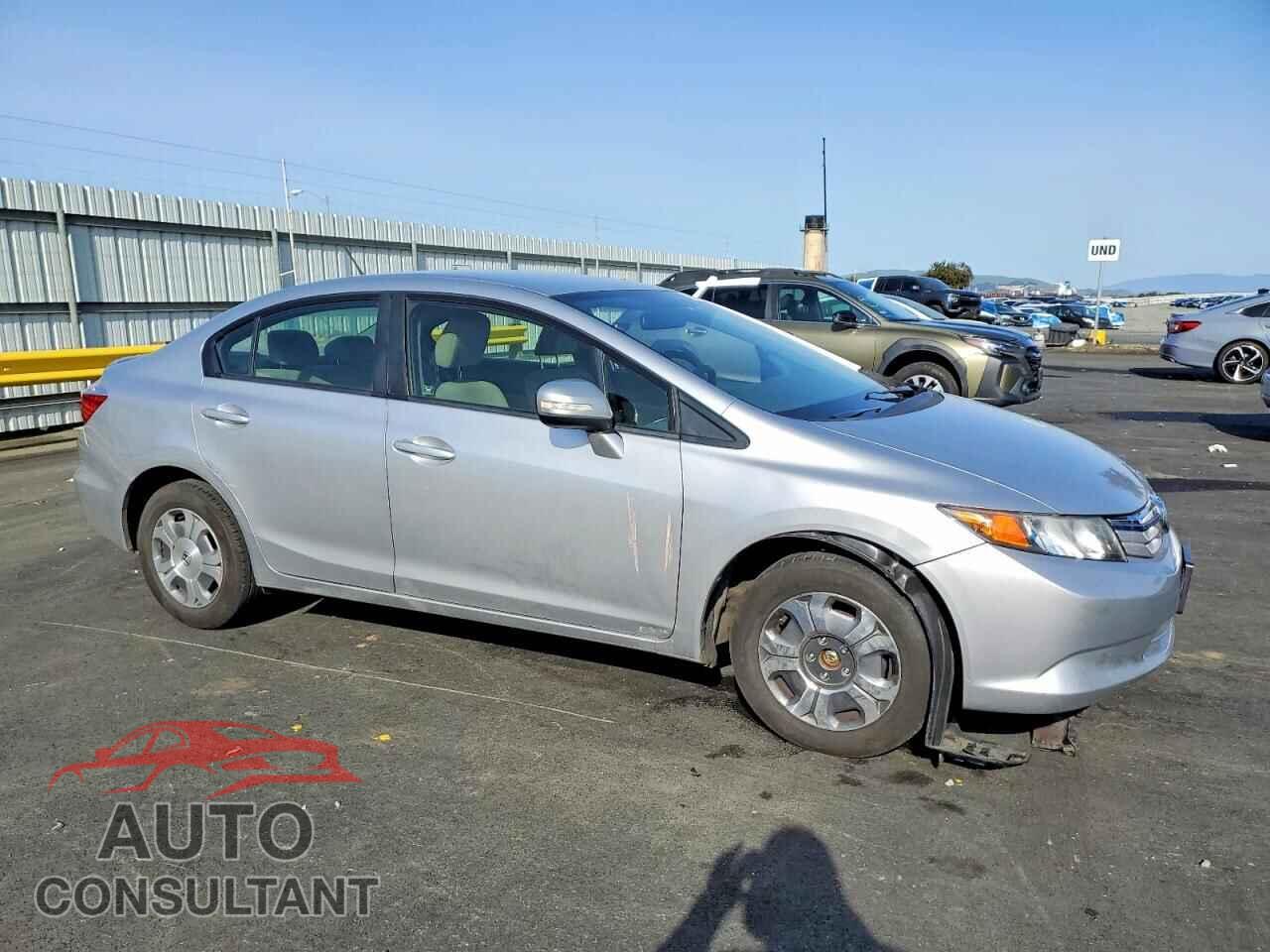 HONDA CIVIC 2012 - JHMFB4F21CS006014