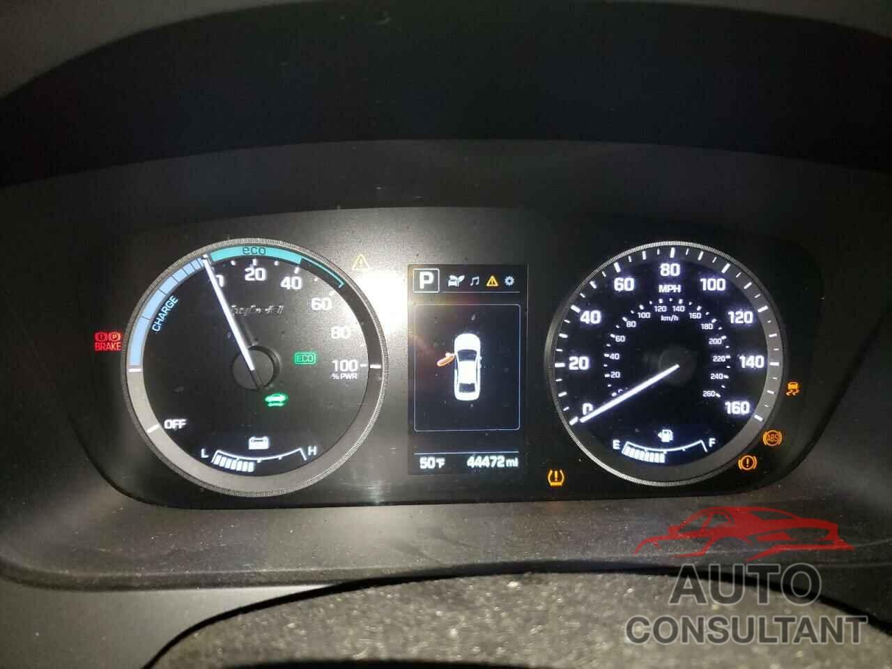 HYUNDAI SONATA 2017 - KMHE24L1XHA050174