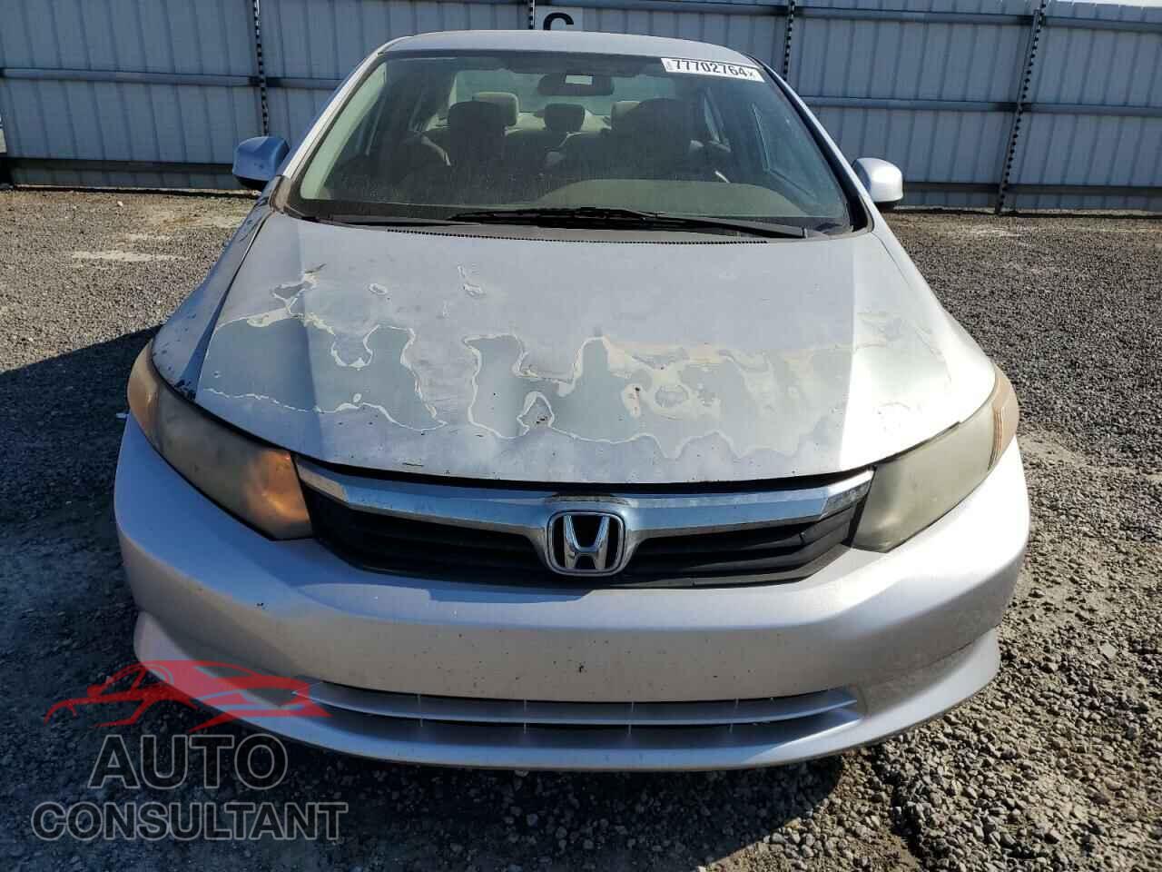 HONDA CIVIC 2012 - 19XFB2F59CE042245