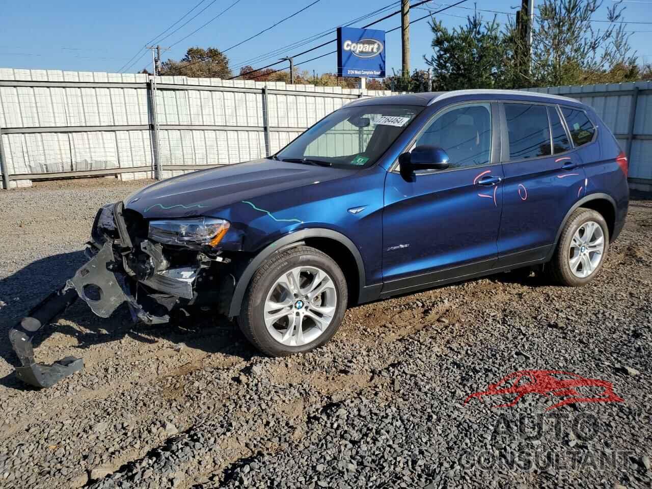 BMW X3 2015 - 5UXWX7C51F0K33057