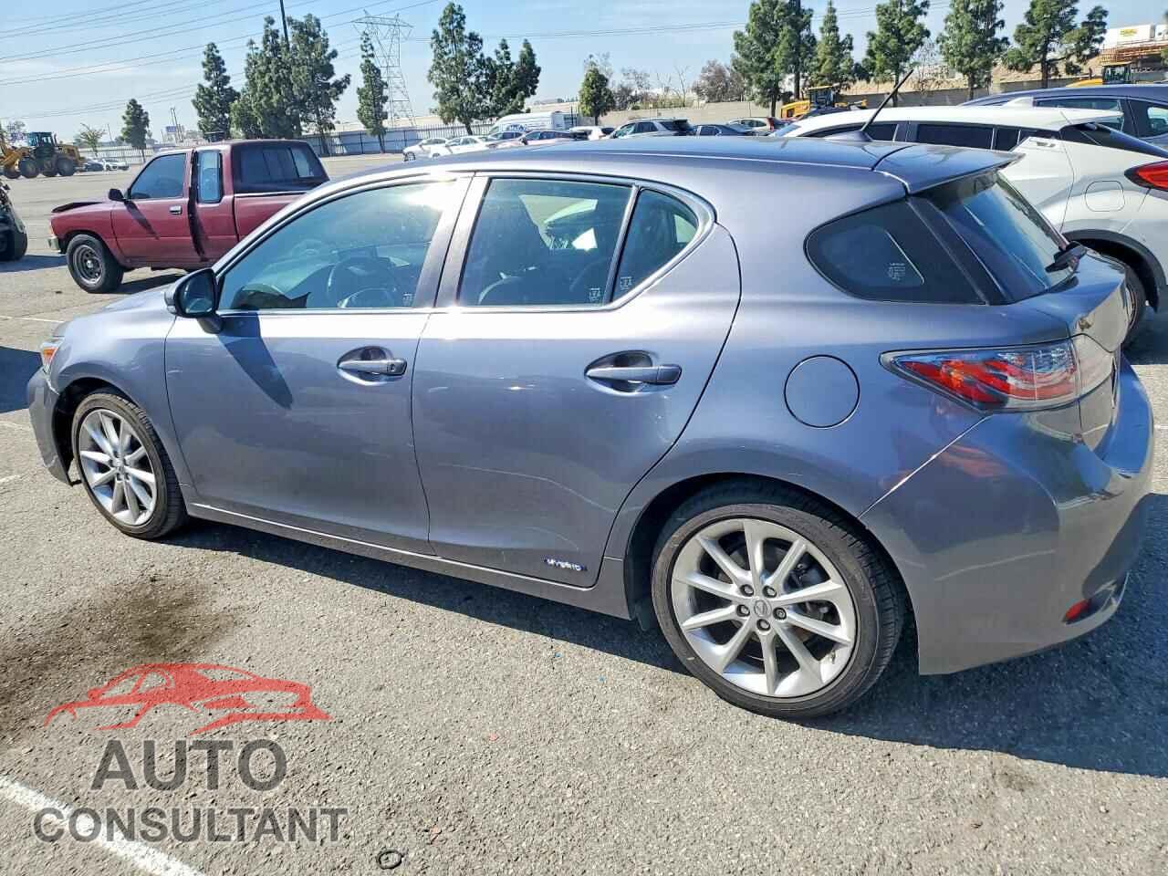 LEXUS CT 200 2012 - JTHKD5BH2C2109077